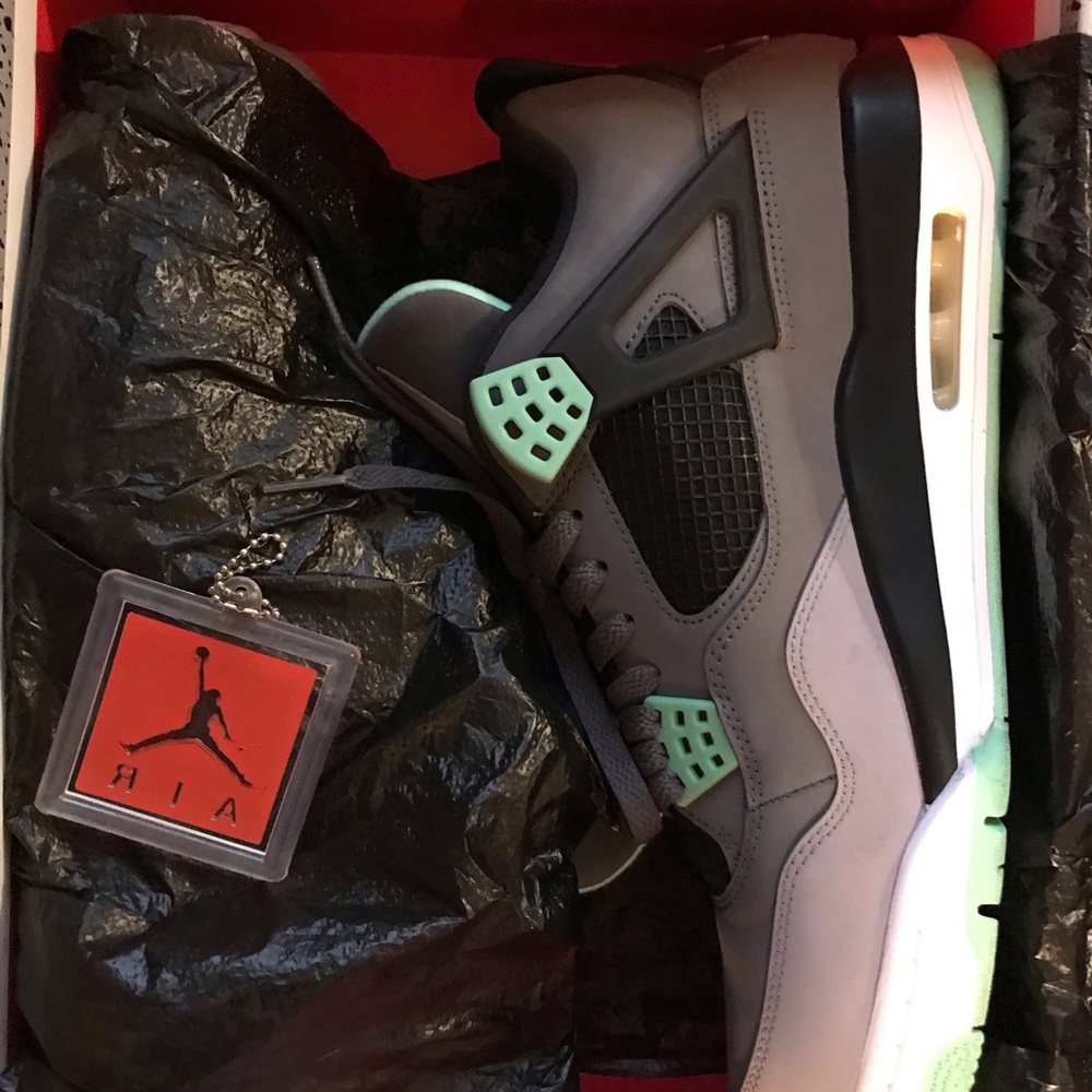Retro Jordan 4 Glo sz 12/5 - Picture 10 of 10